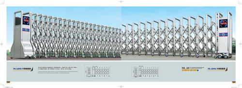不銹鋼電動(dòng)門(mén)4